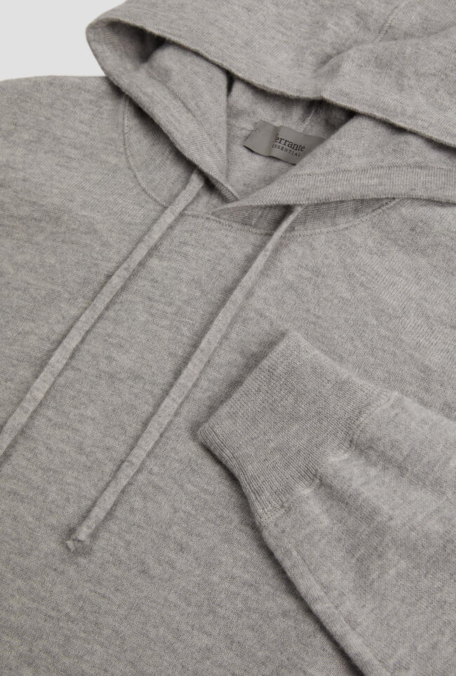 Carded wool hoodie ESSENTIAL - Ferrante | img vers.1300x/